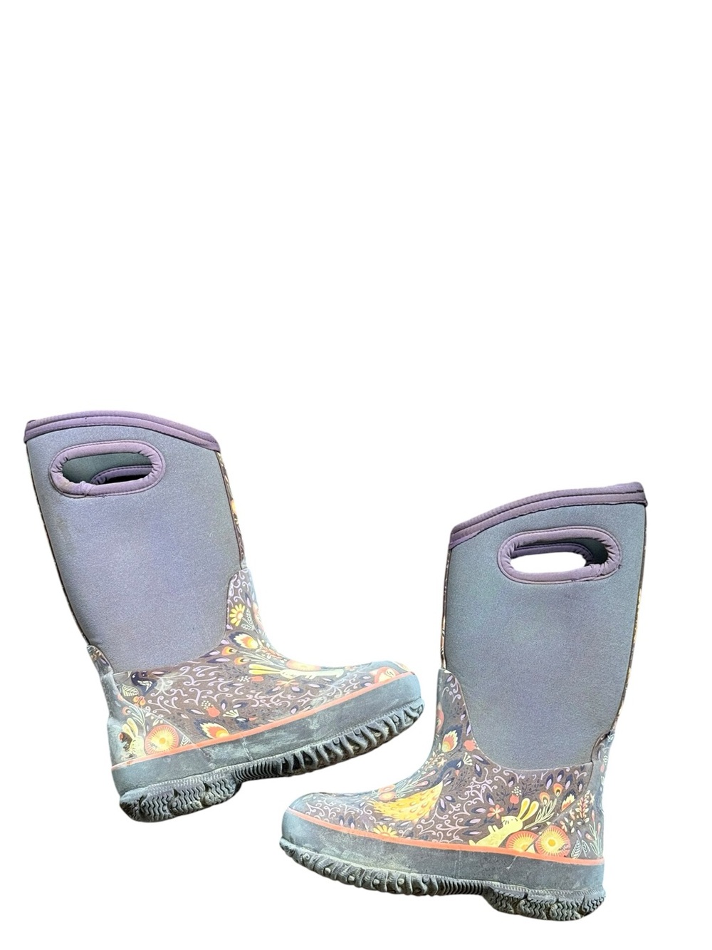Bogs Kids Classic Forest Purple Waterproof Insulated Boots 71851-544 Size 11